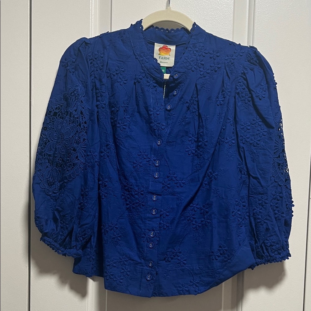 FARM Rio Embroidered Blouse